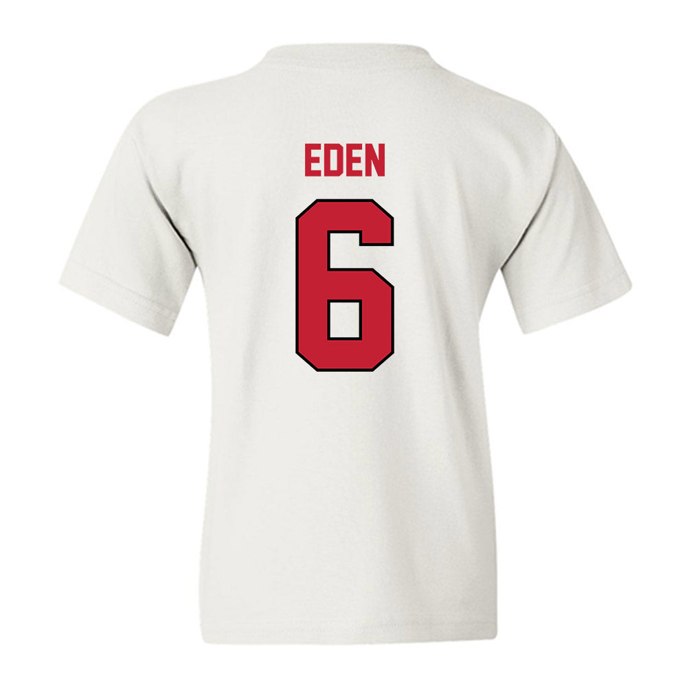 Wisconsin - NCAA Women's Ice Hockey : Lacey Eden - Classic Shersey Youth T-Shirt-1
