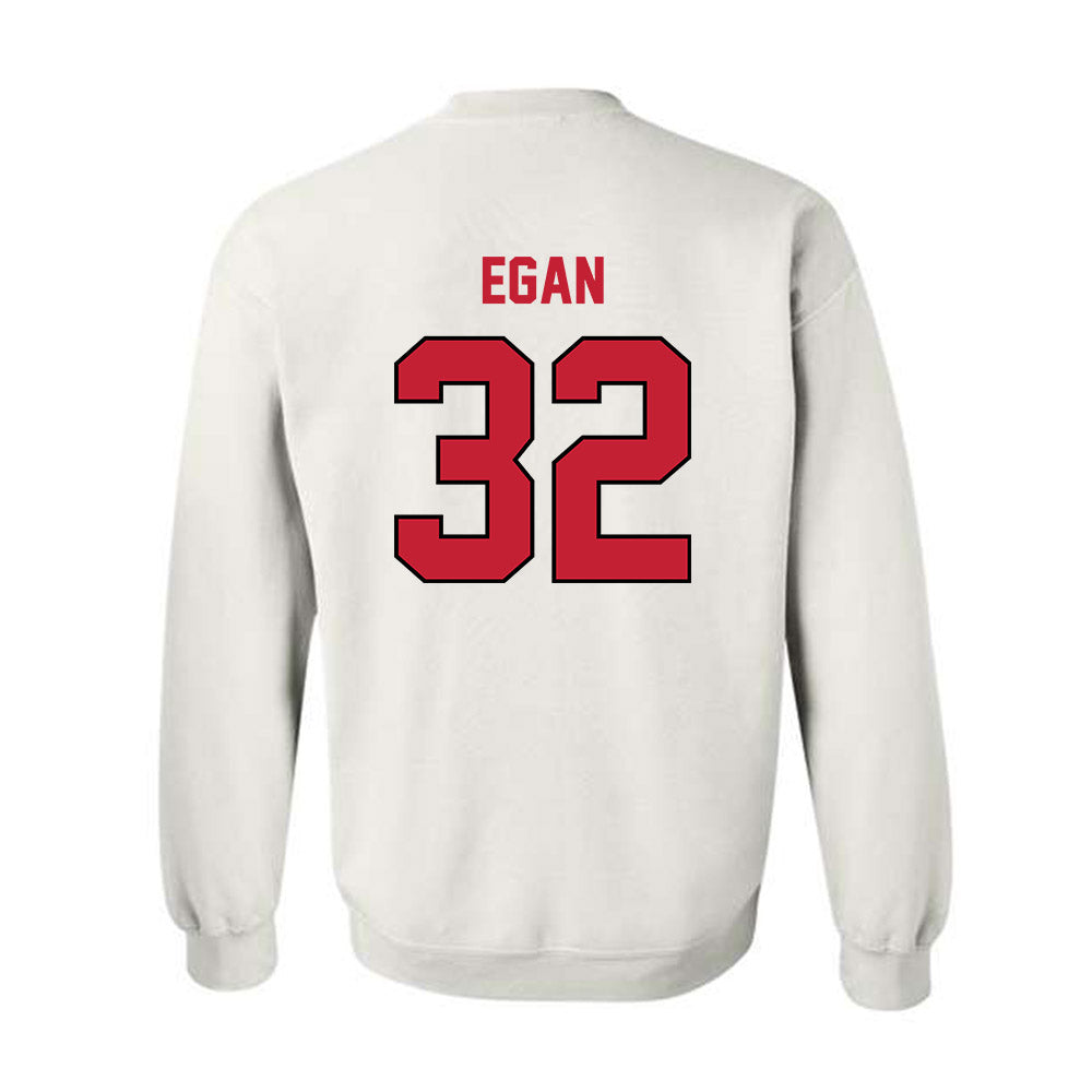 Wisconsin - NCAA Women's Volleyball : Grace Egan - Classic Shersey Crewneck Sweatshirt-1