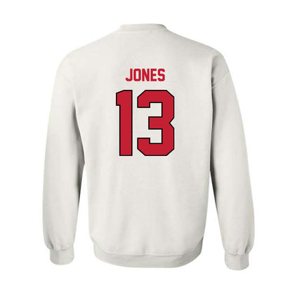 Wisconsin - NCAA Men's Basketball : Hayden Jones - Classic Shersey Crewneck Sweatshirt-1