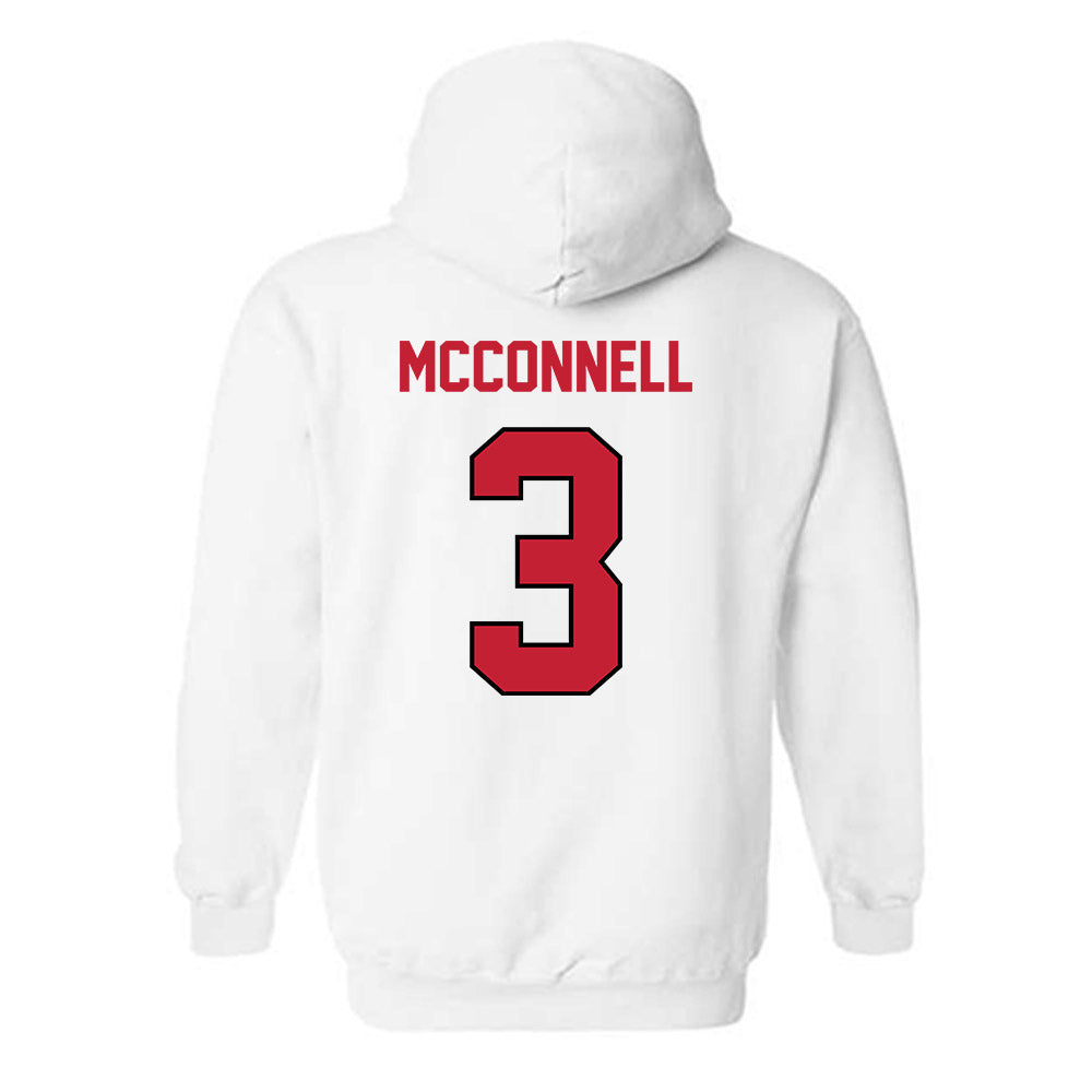 Wisconsin - NCAA Women's Soccer : Aidan McConnell - Classic Shersey Hooded Sweatshirt-1