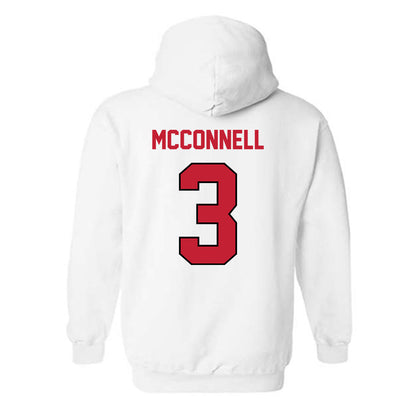Wisconsin - NCAA Women's Soccer : Aidan McConnell - Classic Shersey Hooded Sweatshirt-1