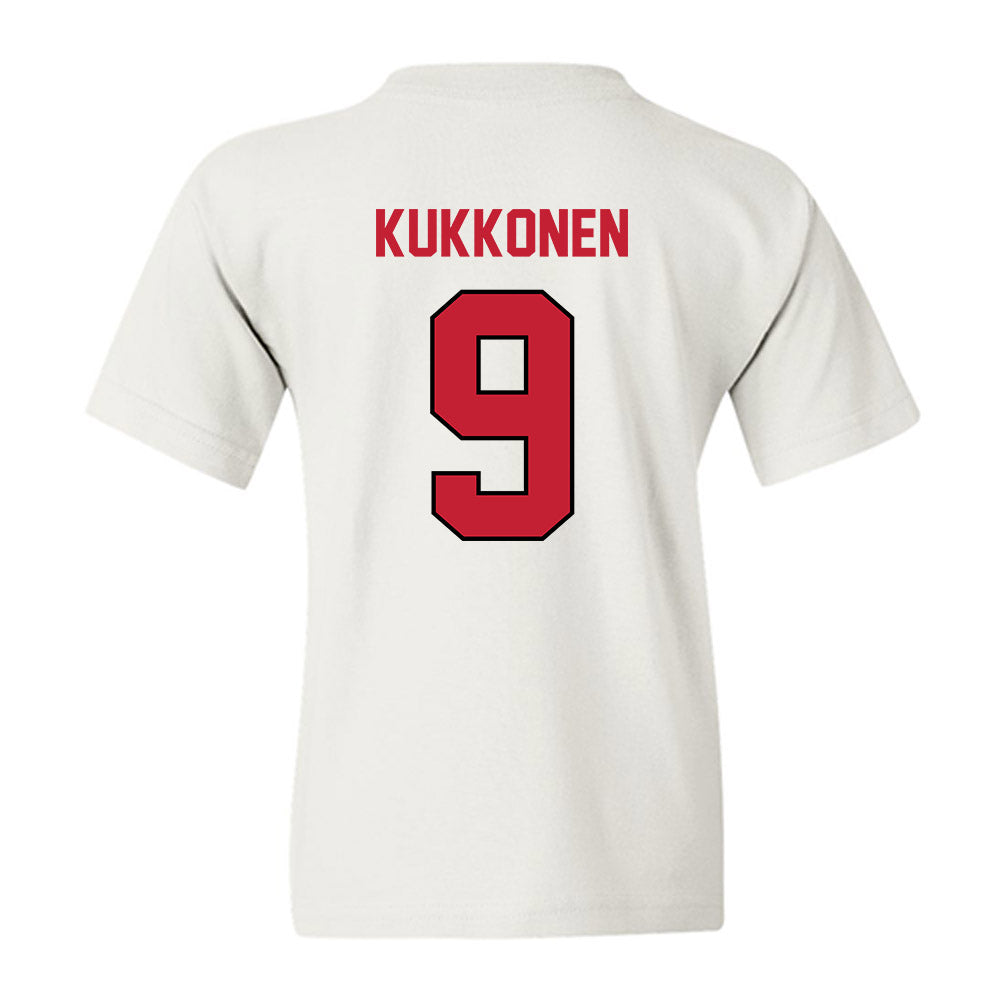 Wisconsin - NCAA Men's Ice Hockey : Kyle Kukkonen - Classic Shersey Youth T-Shirt-1