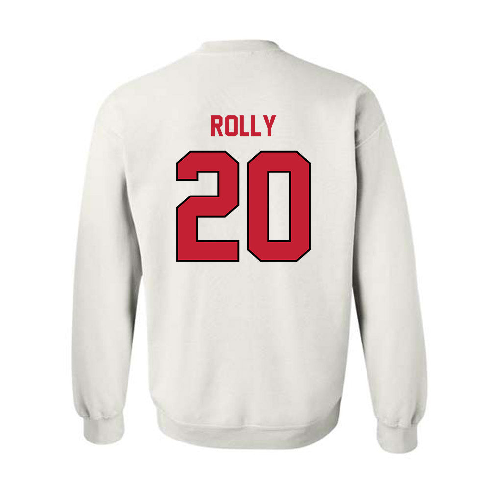 Wisconsin - NCAA Women's Soccer : Calypso Rolly - Classic Shersey Crewneck Sweatshirt-1