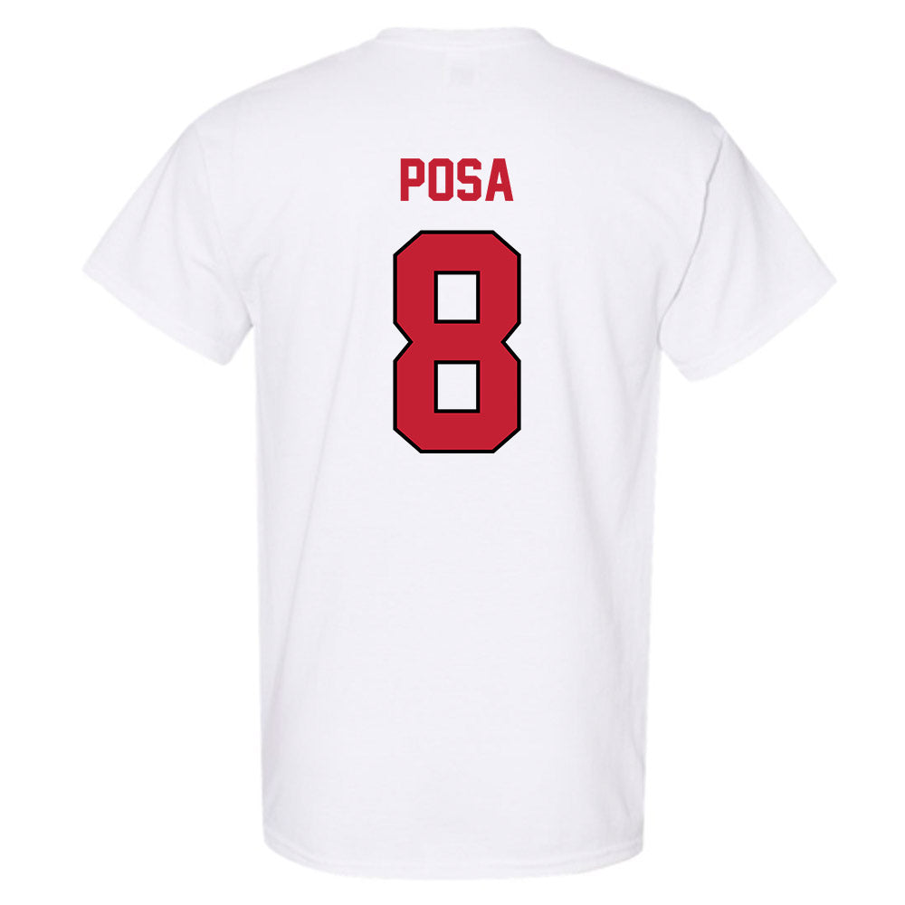 Wisconsin - NCAA Football : Mason Posa - Classic Shersey T-Shirt-1