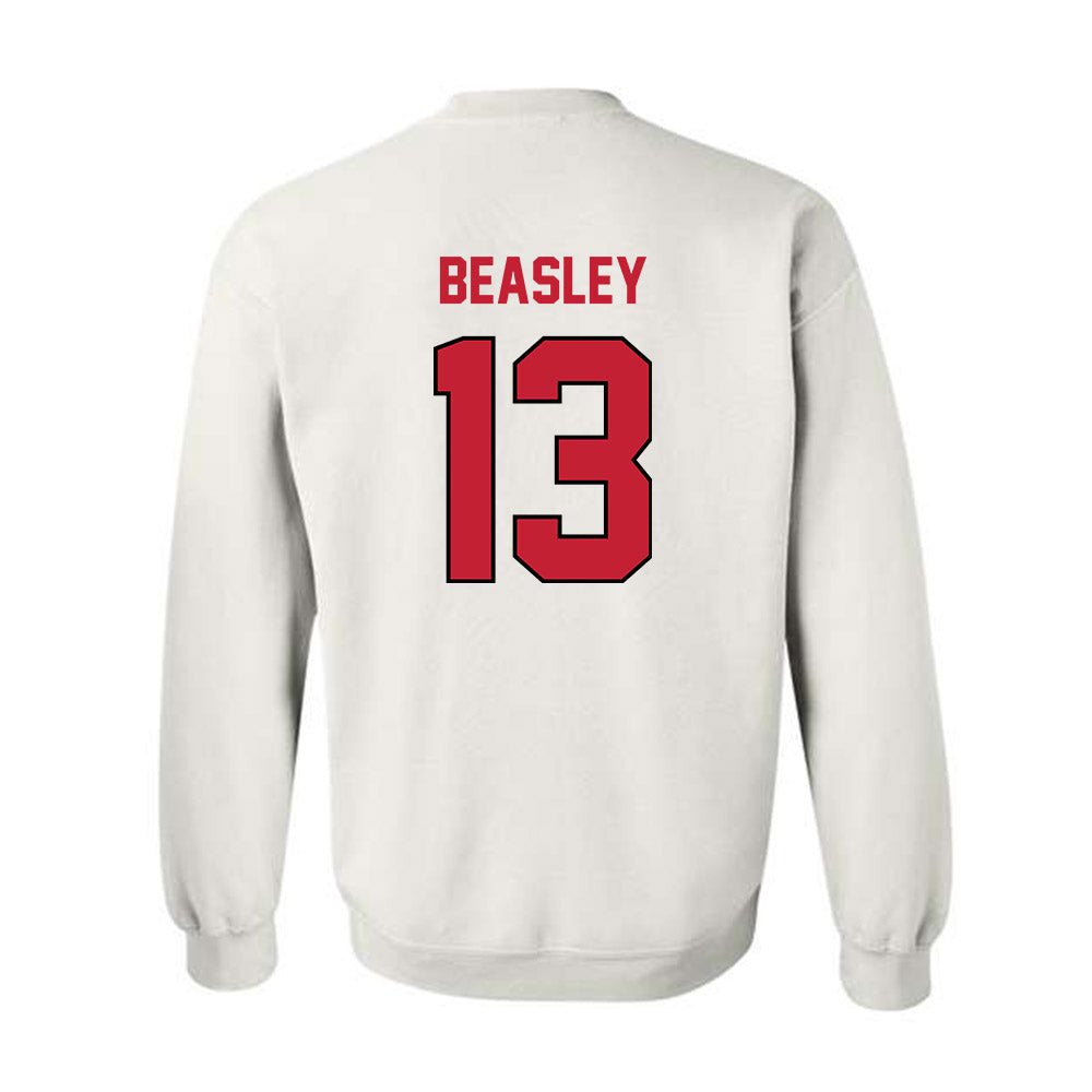 Wisconsin - NCAA Women's Soccer : Sascha Beasley - Classic Shersey Crewneck Sweatshirt-1