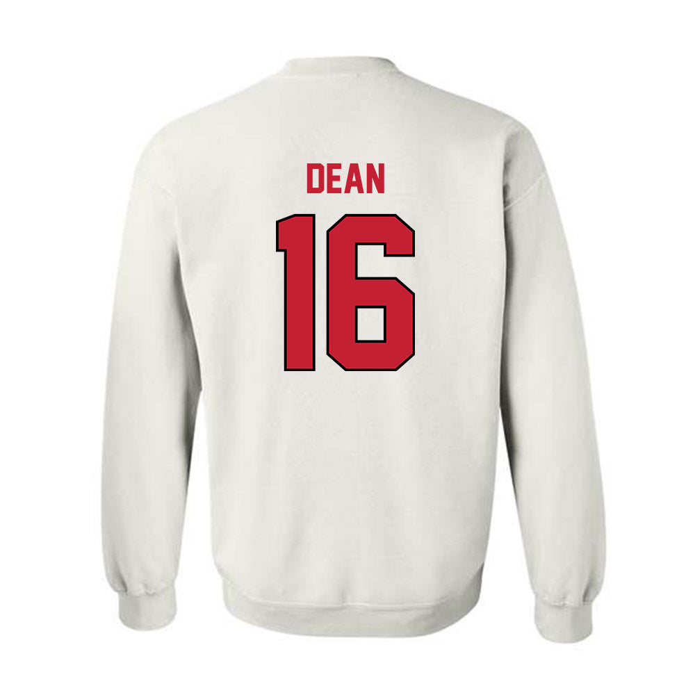 Wisconsin - NCAA Football : Grant Dean - Classic Shersey Crewneck Sweatshirt-1