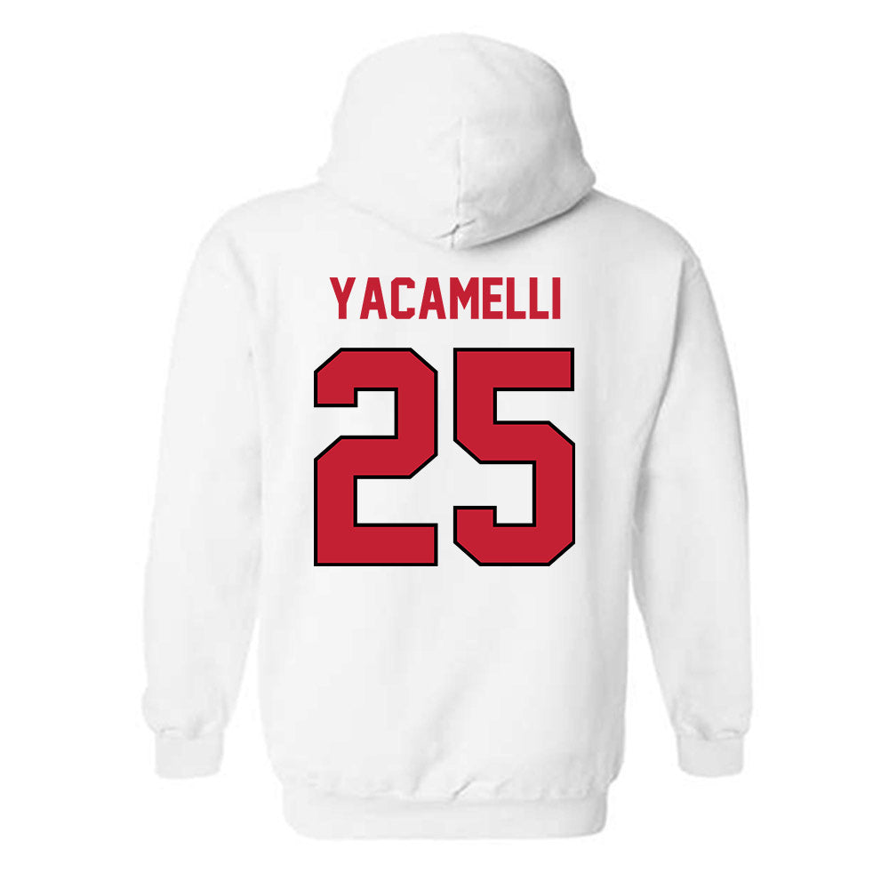 Wisconsin - NCAA Football : Cade Yacamelli - Classic Shersey Hooded Sweatshirt-1