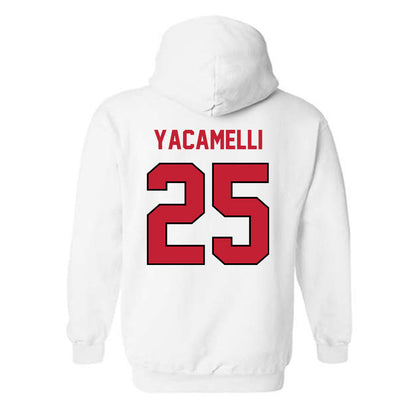 Wisconsin - NCAA Football : Cade Yacamelli - Classic Shersey Hooded Sweatshirt-1