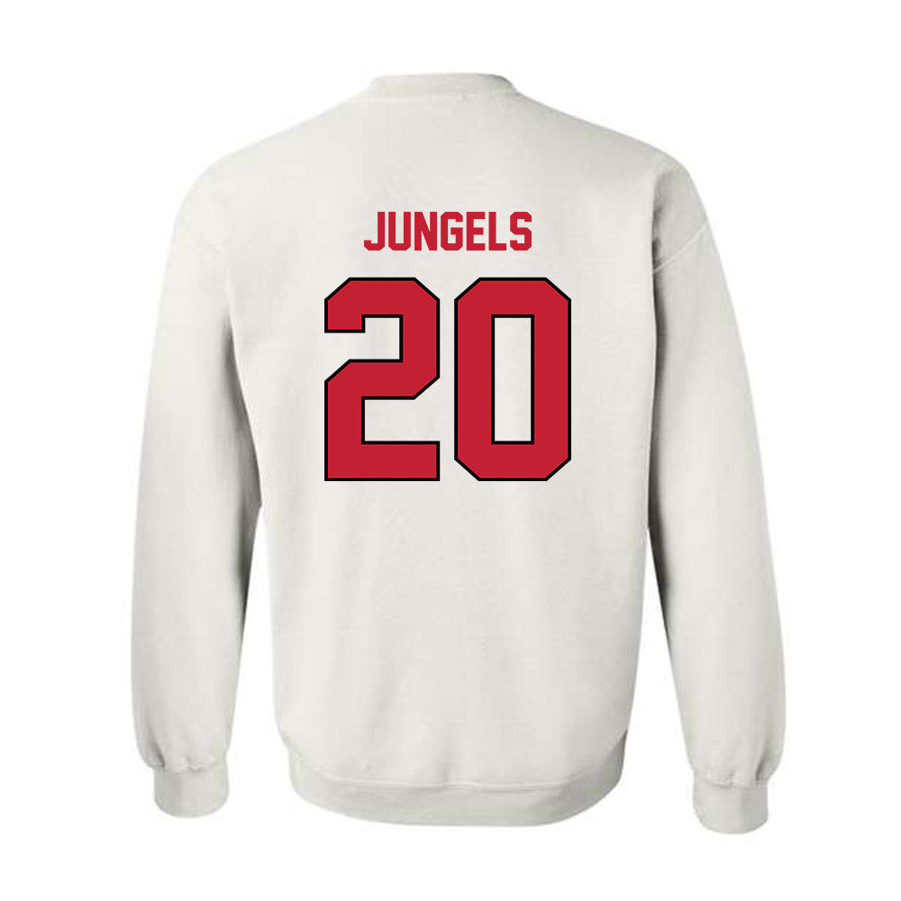 Wisconsin - NCAA Women's Ice Hockey : Vivian Jungels - Classic Shersey Crewneck Sweatshirt-1