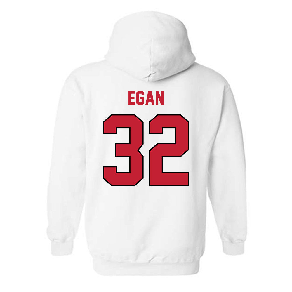 Wisconsin - NCAA Women's Volleyball : Grace Egan - Classic Shersey Hooded Sweatshirt-1