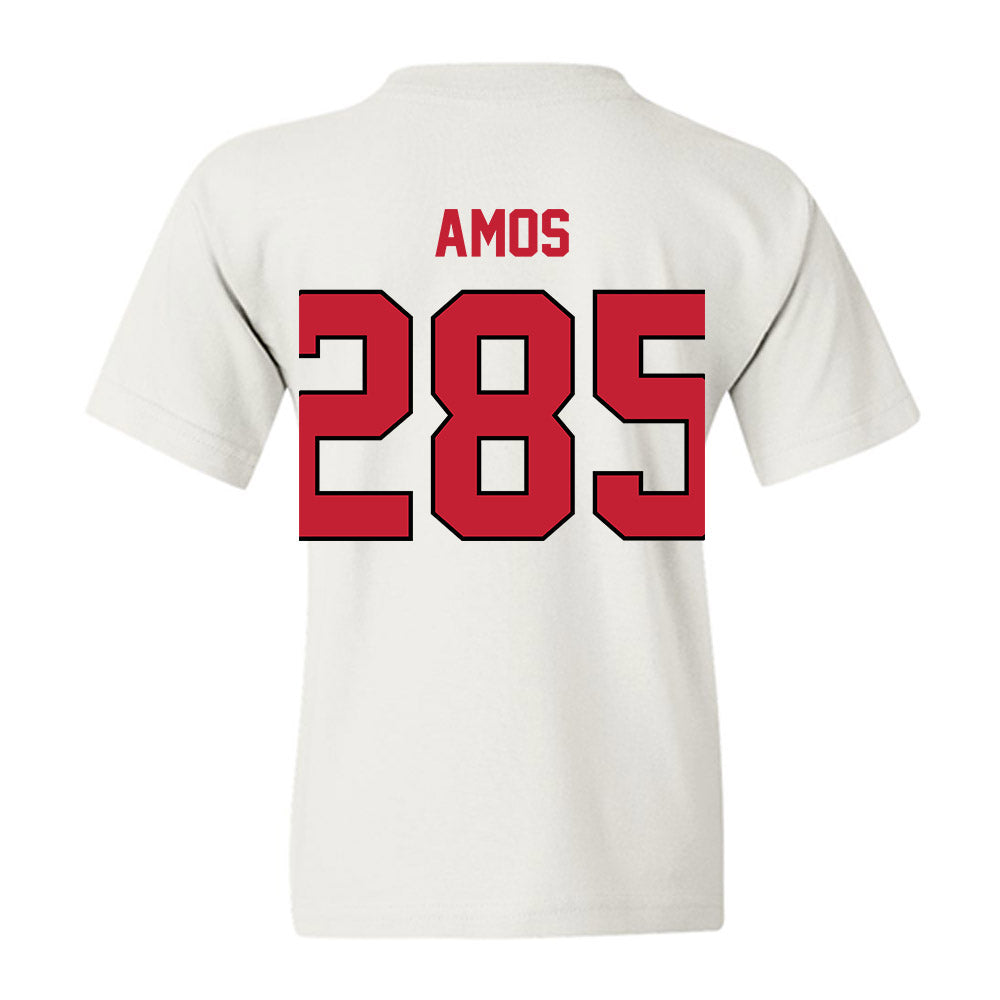 Wisconsin - NCAA Wrestling : Braxton Amos - Classic Shersey Youth T-Shirt-1