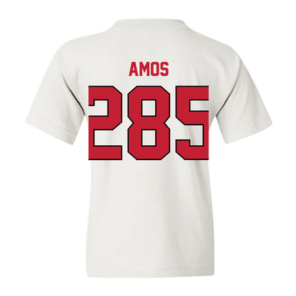 Wisconsin - NCAA Wrestling : Braxton Amos - Classic Shersey Youth T-Shirt-1