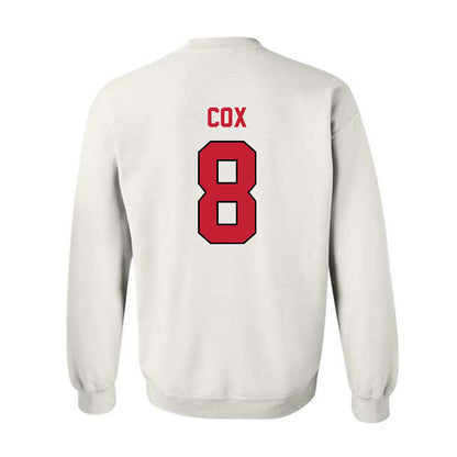 Wisconsin - NCAA Women's Soccer : Delaney Cox - Classic Shersey Crewneck Sweatshirt-1
