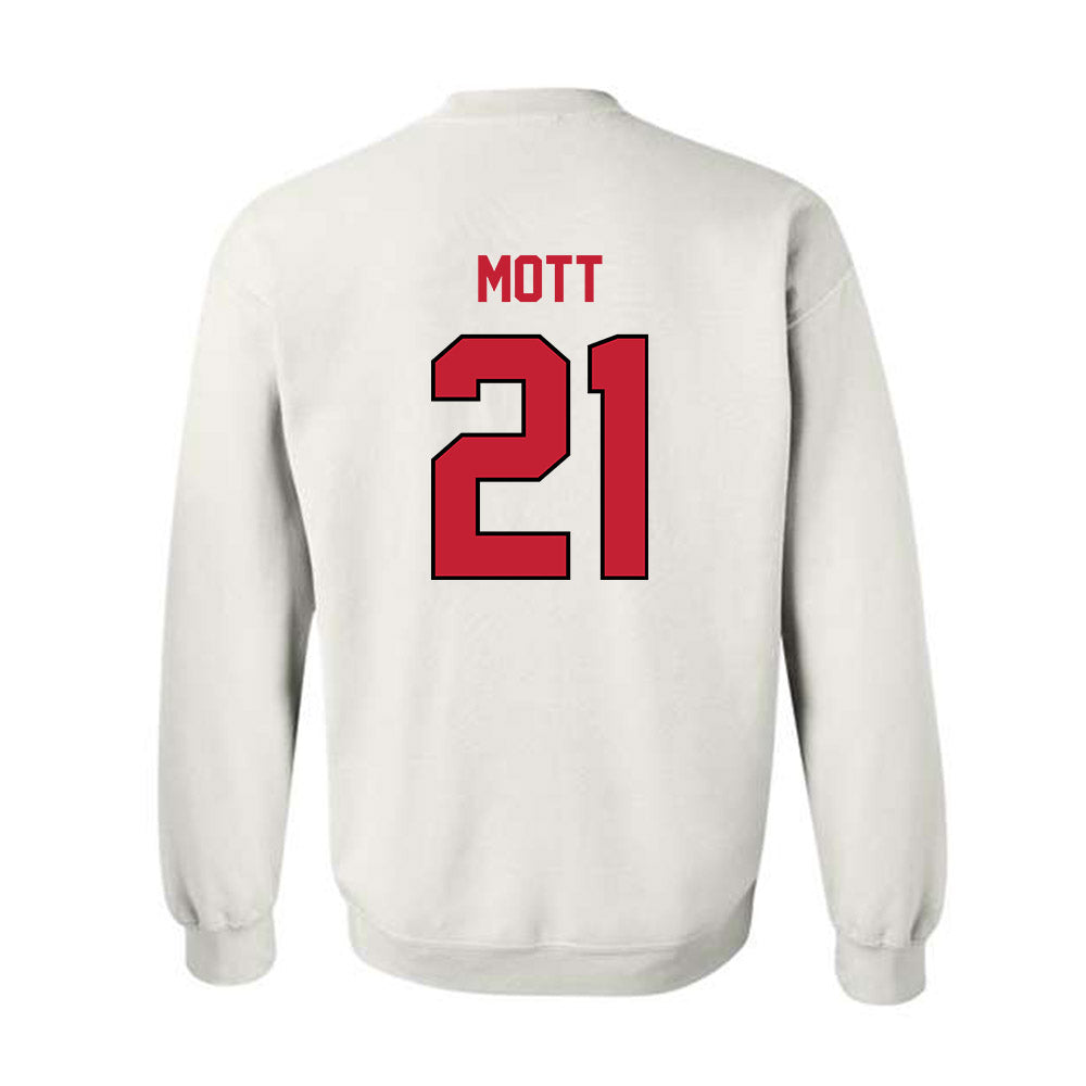 Wisconsin - NCAA Men's Soccer : Matias Mott - Classic Shersey Crewneck Sweatshirt-1