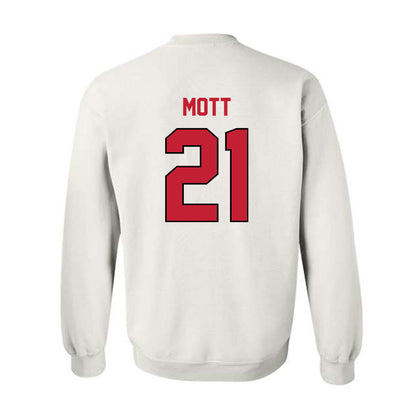 Wisconsin - NCAA Men's Soccer : Matias Mott - Classic Shersey Crewneck Sweatshirt-1