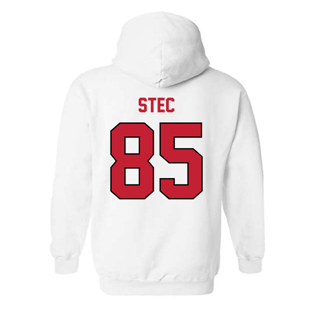 Wisconsin - NCAA Football : Grant Stec - Classic Shersey Hooded Sweatshirt-1