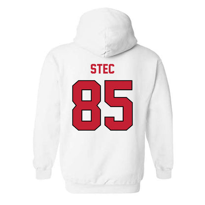 Wisconsin - NCAA Football : Grant Stec - Classic Shersey Hooded Sweatshirt-1