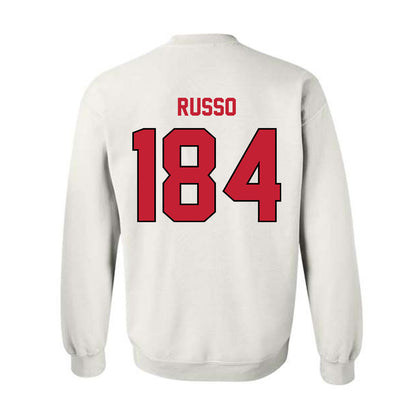 Wisconsin - NCAA Wrestling : Dylan Russo - Classic Shersey Crewneck Sweatshirt-1