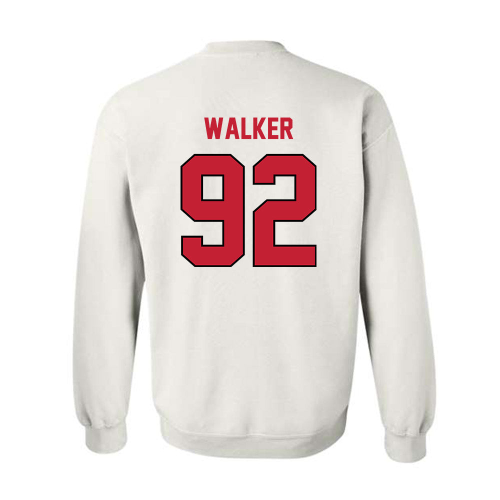 Wisconsin - NCAA Football : Corey Walker - Classic Shersey Crewneck Sweatshirt-1