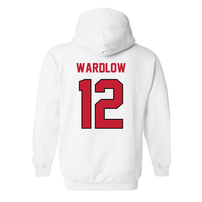 Wisconsin - NCAA Women's Volleyball : Natalie Wardlow - Classic Shersey Hooded Sweatshirt-1