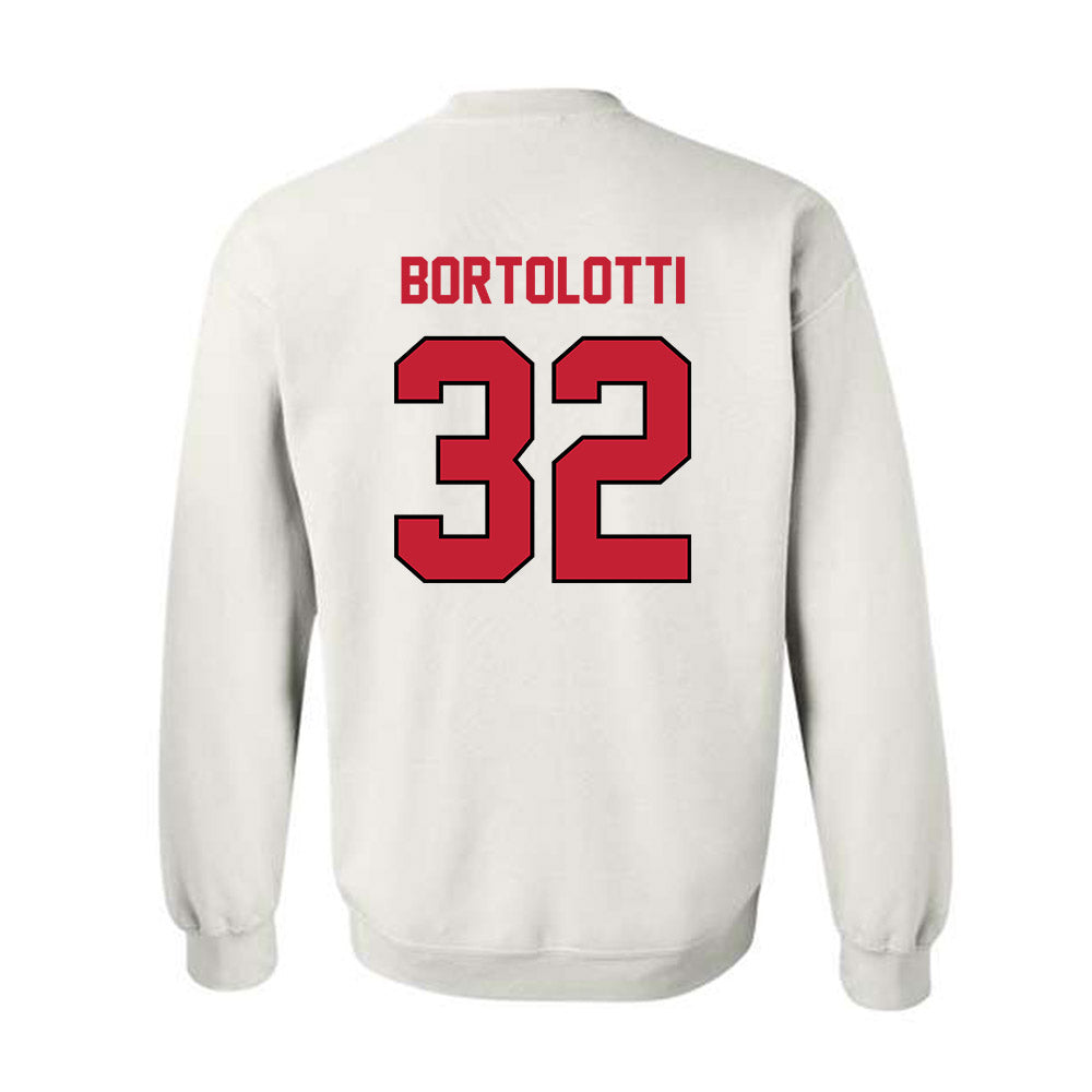 Wisconsin - NCAA Football : Harry Bortolotti - Classic Shersey Crewneck Sweatshirt-1