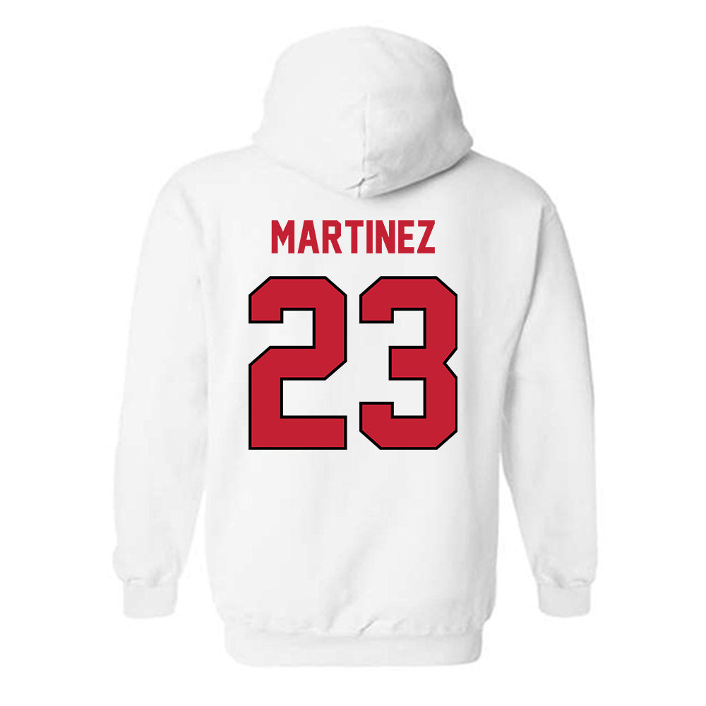 Wisconsin - NCAA Women's Soccer : Ashley Martinez - Classic Shersey Hooded Sweatshirt-1