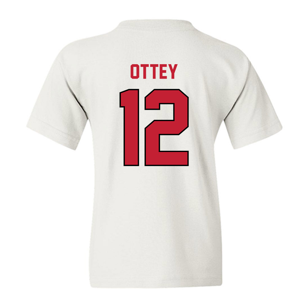 Wisconsin - NCAA Women's Soccer : Ella Ottey - Classic Shersey Youth T-Shirt-1