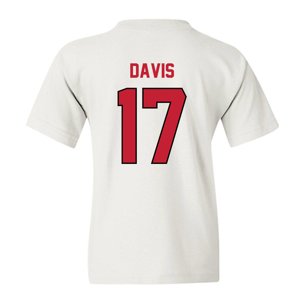 Wisconsin - NCAA Football : Nizyi Davis - Classic Shersey Youth T-Shirt-1