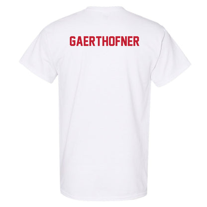 Wisconsin - NCAA Men's Swimming & Diving : Drew Gaerthofner - Classic Shersey T-Shirt-1