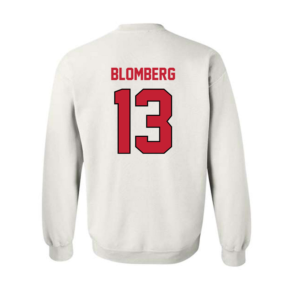 Wisconsin - NCAA Softball : Addison Blomberg - Classic Shersey Crewneck Sweatshirt-1