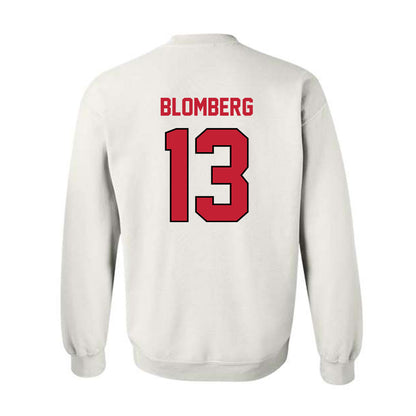 Wisconsin - NCAA Softball : Addison Blomberg - Classic Shersey Crewneck Sweatshirt-1