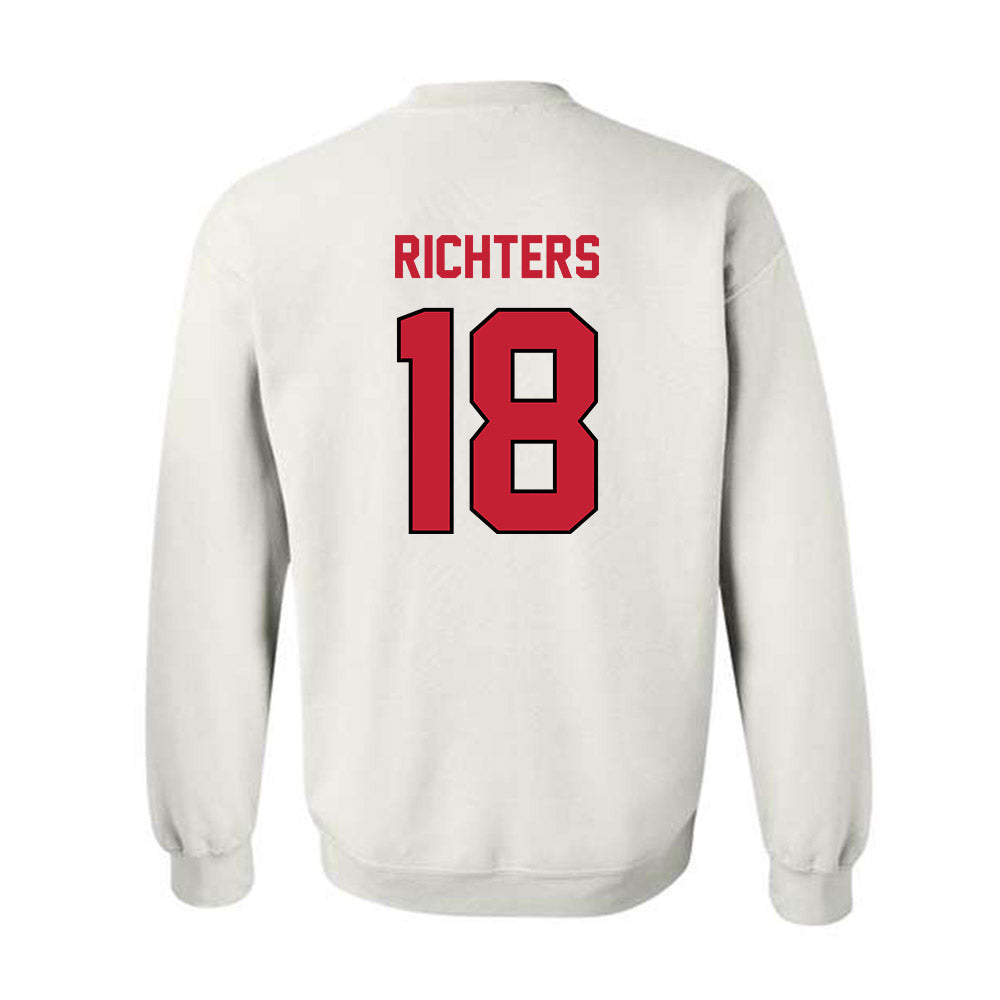 Wisconsin - NCAA Women's Soccer : Maia Richters - Classic Shersey Crewneck Sweatshirt-1