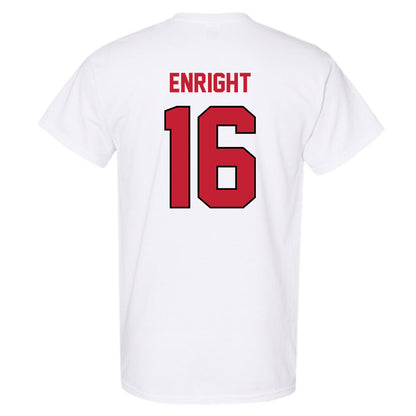 Wisconsin - NCAA Women's Ice Hockey : Claire Enright - Classic Shersey T-Shirt-1