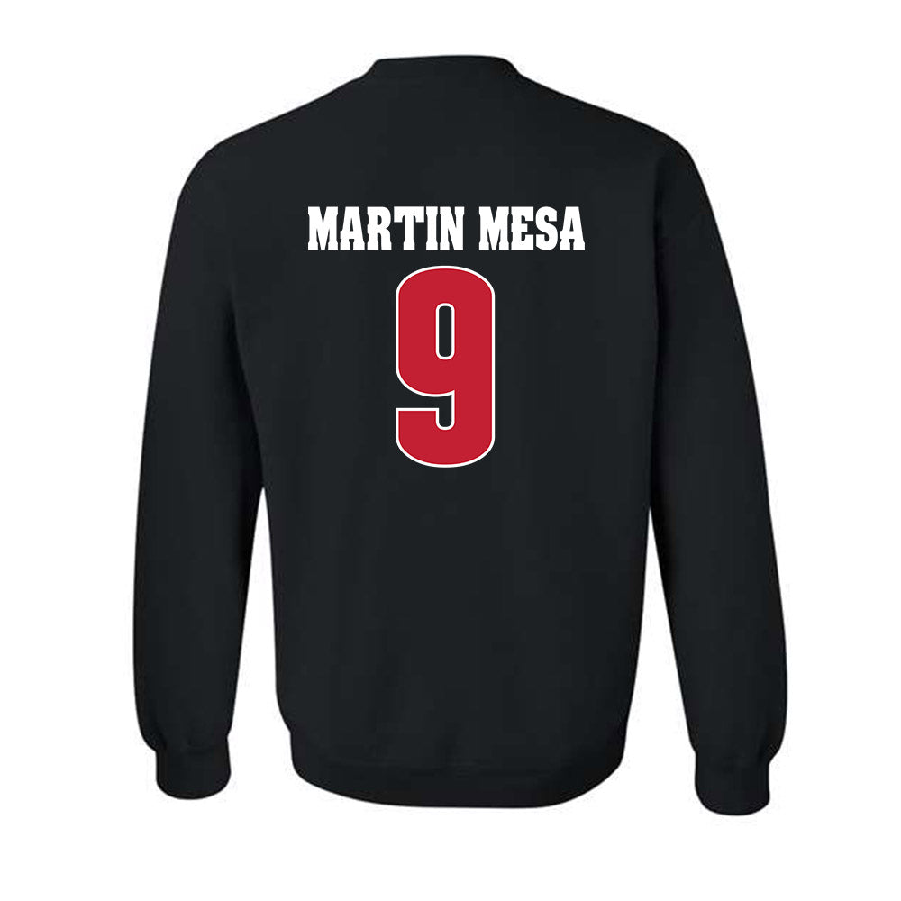 Wisconsin - NCAA Women's Basketball : Alba Martin Mesa - Classic Shersey Crewneck Sweatshirt-1