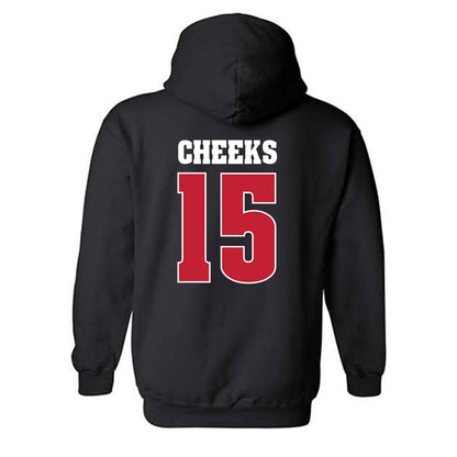 Wisconsin - NCAA Football : Sebastian Cheeks - Classic Shersey Hooded Sweatshirt-1