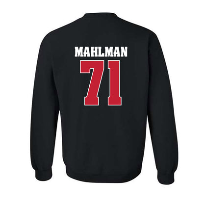Wisconsin - NCAA Football : Riley Mahlman - Classic Shersey Crewneck Sweatshirt-1