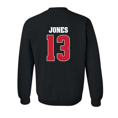 Wisconsin - NCAA Men's Basketball : Hayden Jones - Classic Shersey Crewneck Sweatshirt-1