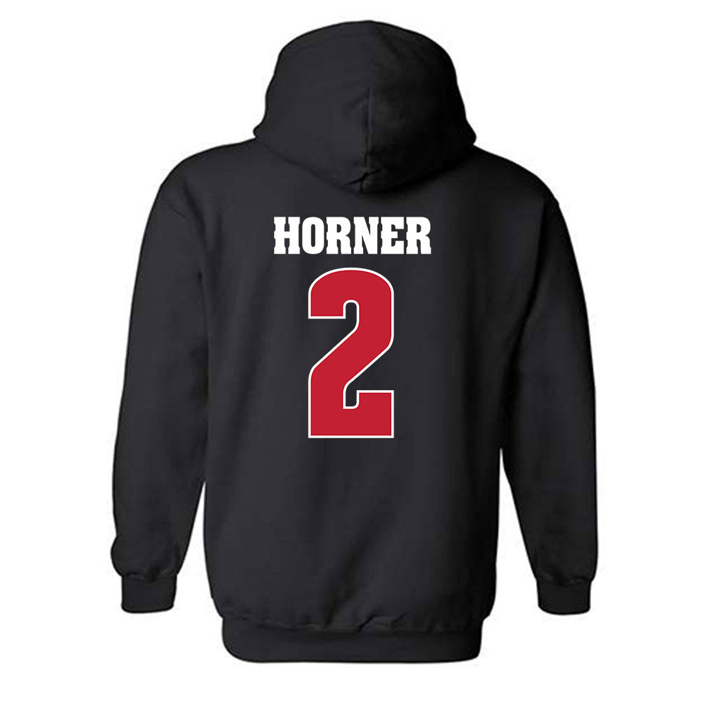 Wisconsin - NCAA Women's Volleyball : Addison Horner - Classic Shersey Hooded Sweatshirt-1