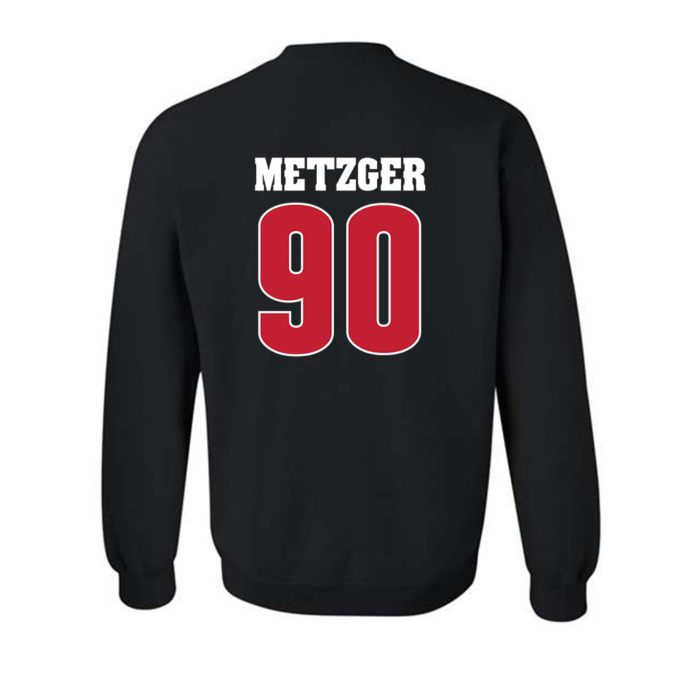 Wisconsin - NCAA Football : Hayden Metzger - Classic Shersey Crewneck Sweatshirt-1
