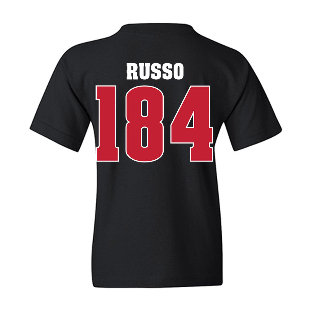 Wisconsin - NCAA Wrestling : Dylan Russo - Classic Shersey Youth T-Shirt-1
