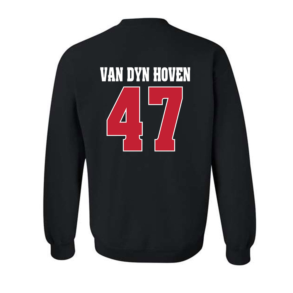 Wisconsin - NCAA Football : Evan Van Dyn Hoven - Classic Shersey Crewneck Sweatshirt-1
