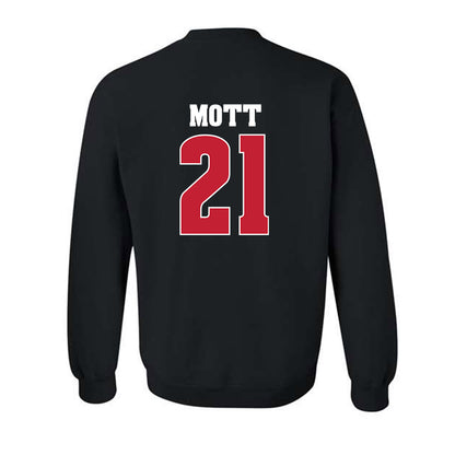 Wisconsin - NCAA Men's Soccer : Matias Mott - Classic Shersey Crewneck Sweatshirt-1