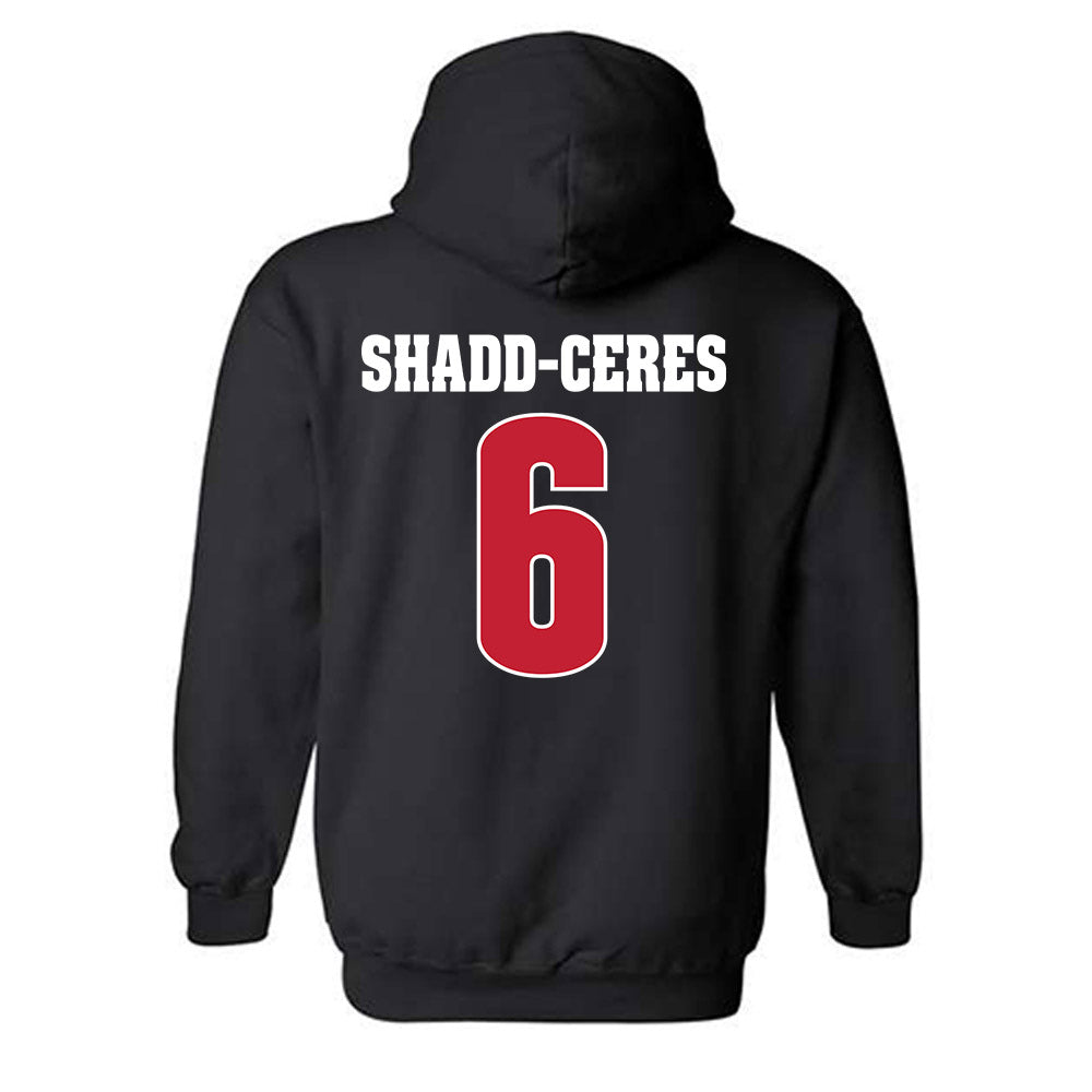 Wisconsin - NCAA Women's Volleyball : Trinity Shadd-Ceres - Classic Shersey Hooded Sweatshirt-1