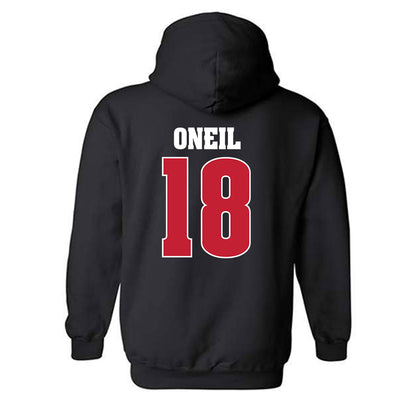 Wisconsin - NCAA Football : Danny ONeil - Classic Shersey Hooded Sweatshirt-1
