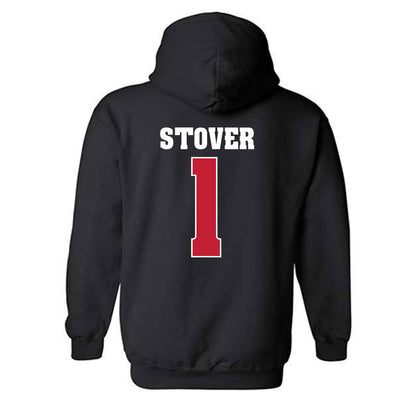 Wisconsin - NCAA Women's Soccer : Drew Stover - Classic Shersey Hooded Sweatshirt-1