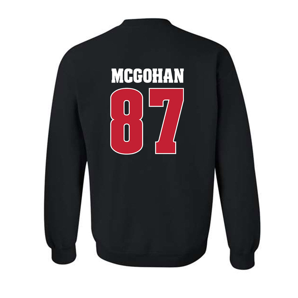 Wisconsin - NCAA Football : Jackson McGohan - Classic Shersey Crewneck Sweatshirt-1