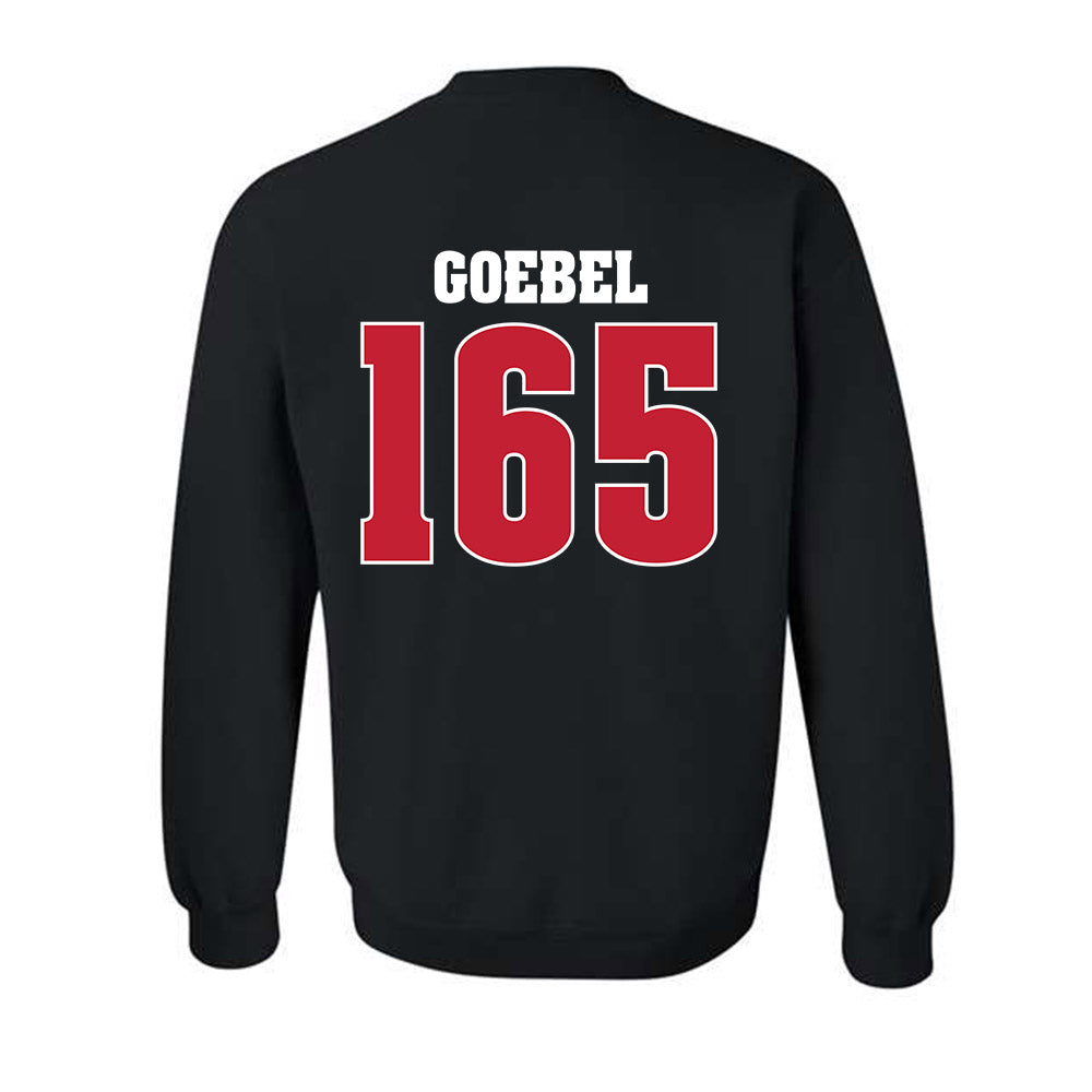Wisconsin - NCAA Wrestling : Cody Goebel - Classic Shersey Crewneck Sweatshirt-1