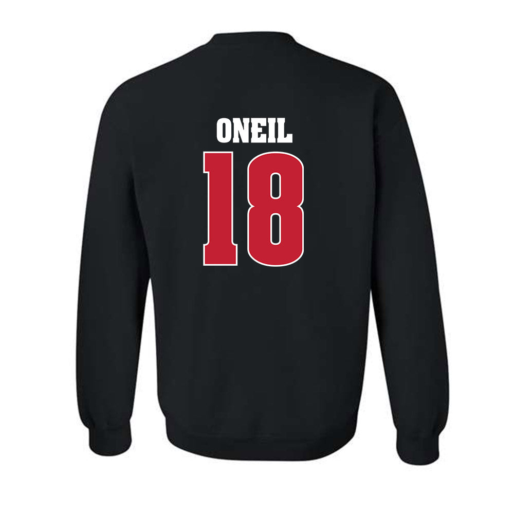 Wisconsin - NCAA Football : Danny ONeil - Classic Shersey Crewneck Sweatshirt-1
