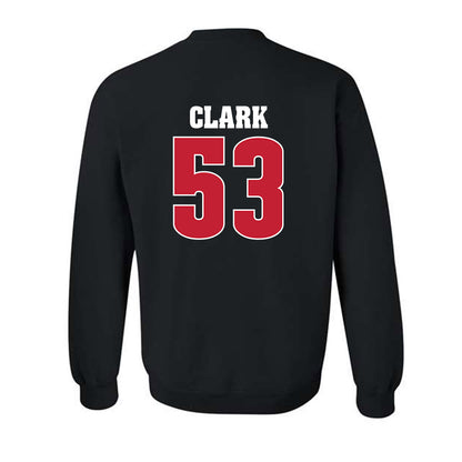 Wisconsin - NCAA Football : Cam Clark - Classic Shersey Crewneck Sweatshirt-1
