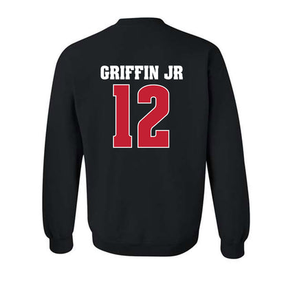 Wisconsin - NCAA Football : Joseph Griffin Jr - Classic Shersey Crewneck Sweatshirt-1